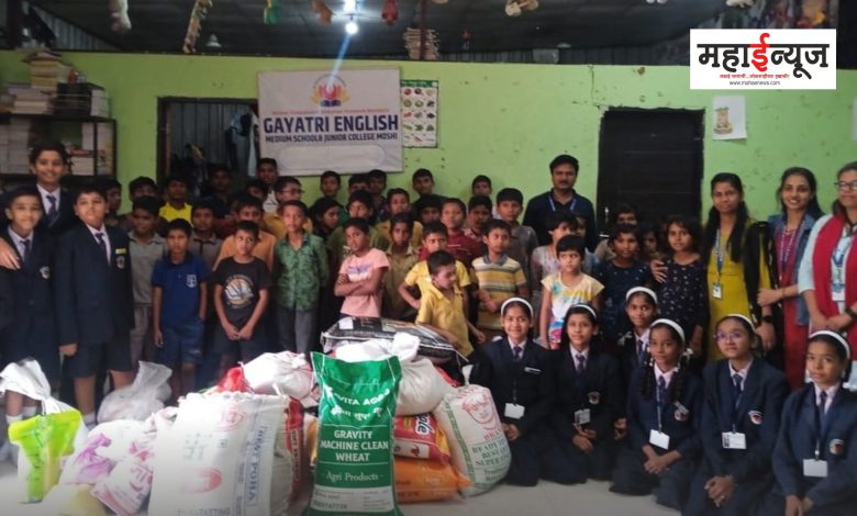 Gayatri English School's Handful of Grains Activity for Diwali