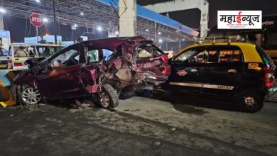 Terrible accident at toll booth on Bandra-Worli C-link in Mumbai, three died on the spot