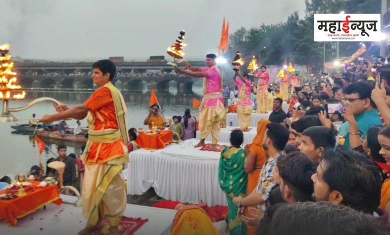 Chhath Mahapuja is celebrated by the huge Ganga Aarti devotees