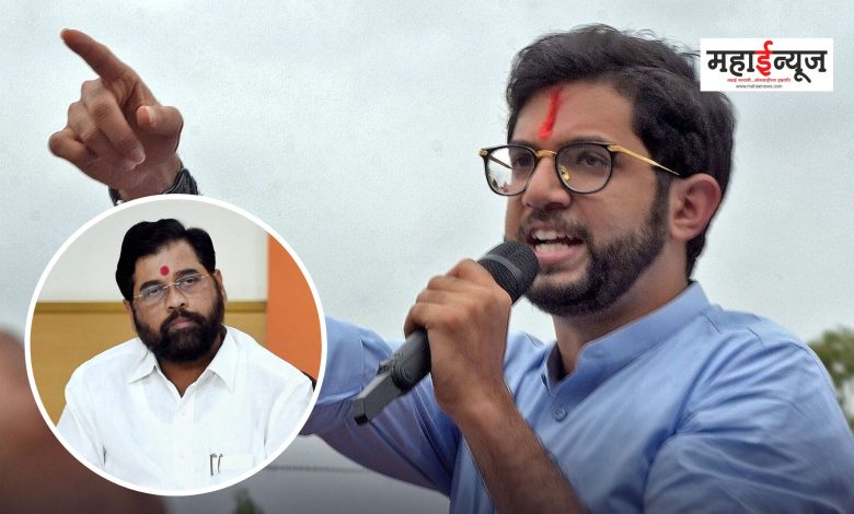 Aditya Thackeray said that I am ready to fight against the Chief Minister from Thane