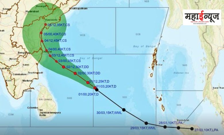 Cyclone Michong will hit the east coast of the country on December 3