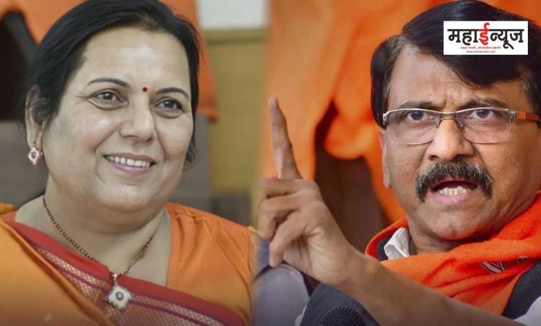 Sanjay Raut said that Neelam Gorhe came to Shiv Sena, ate food and took a plate with him.