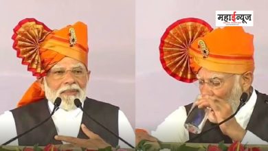 Prime Minister Narendra Modi emotional while speaking in Solapur