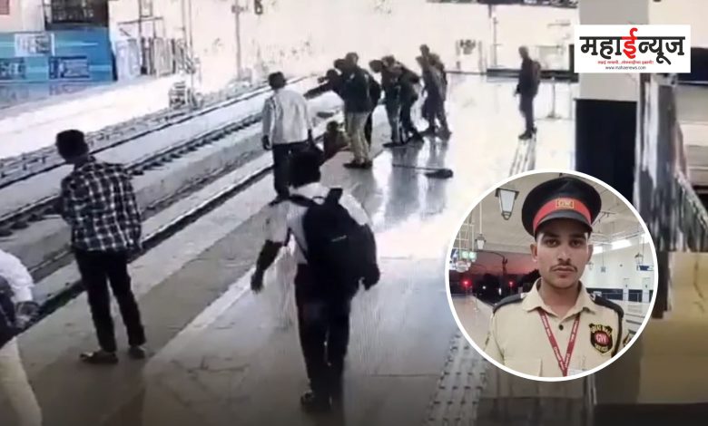 A security guard at a metro station showed alertness, saving the life of a 3-year-old child