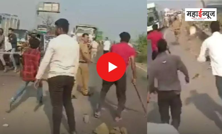 Truck drivers aggressive against new law; Stone pelting, beating with sticks