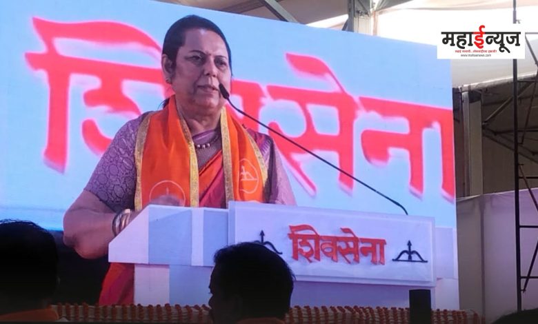 Neelam Gorhe said that women are safe as the Chief Minister of Shiv Sena is in Maharashtra