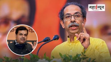 Uddhav Thackeray said that Devendra Fadnavis is sitting on his lap after accusing him of corruption