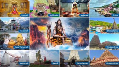 Where are the 12 Jyotirlingas in the country?