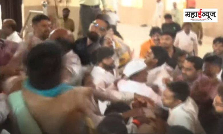 Clash in Maratha community meeting in Chhatrapati Sambhajinagar