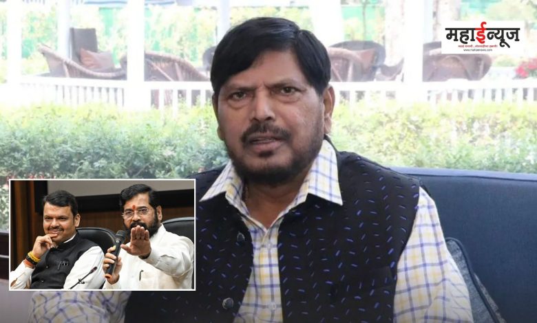 Ramdas Athawale said that Devendra Fadnavis was going to give me candidature from Shirdi