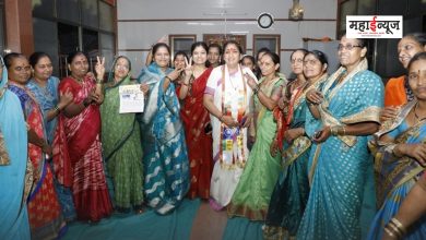 Sunetra Pawar interacted with women at dawn