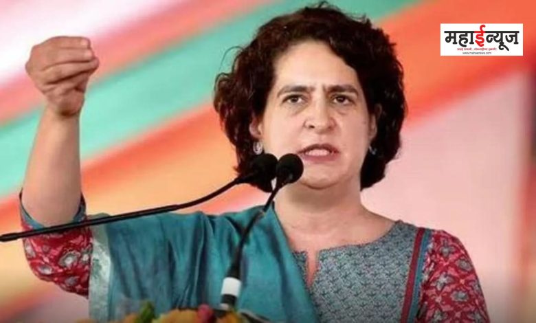 Priyanka Gandhi said that my mother has sacrificed Mangalsutra for the country