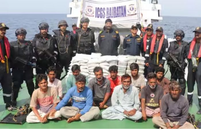 Major operation by NCB and ATS on Gujarat border; 80 kg of drugs seized