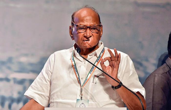 Sharad Pawar. This election is important to save democracy and constitution: Sharad Pawar