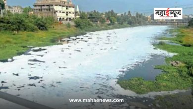 Indrayani river foamed again