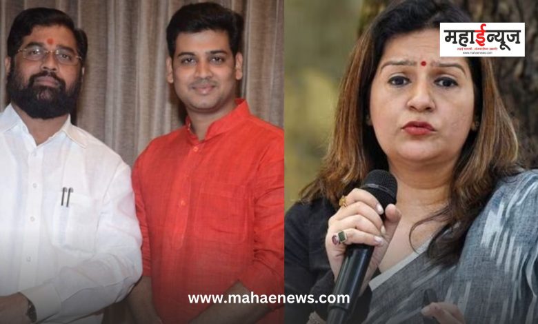 Priyanka Chaturvendi said that Mera Bap Gaddar Hai is written on Srikanth Shinde's forehead