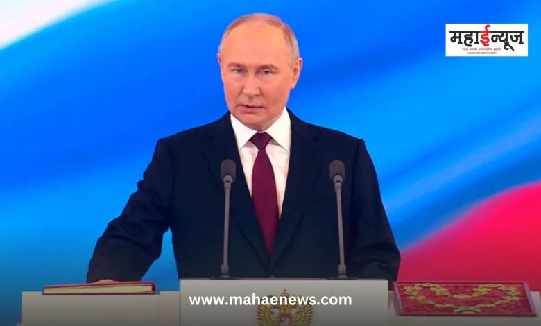 Vladimir Putin was sworn in as President of Russia for the fifth consecutive term