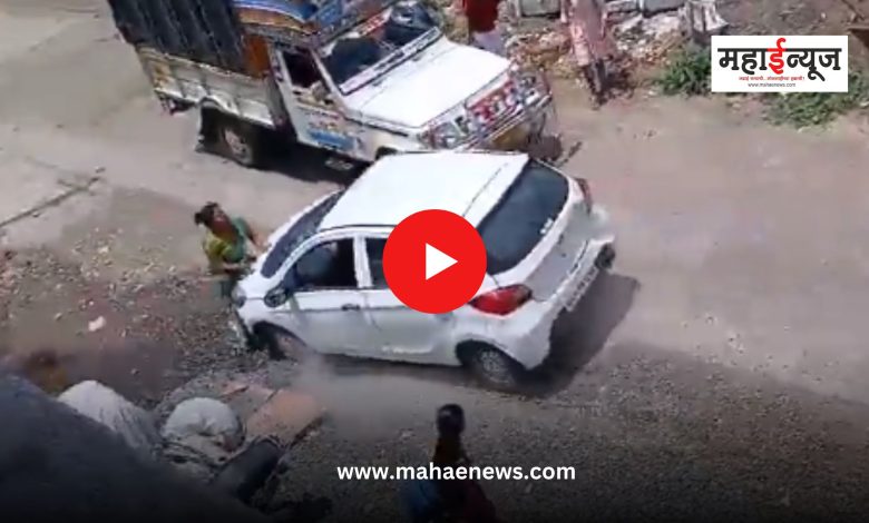 Hit and run in Alandi, attempt to crush people by a minor