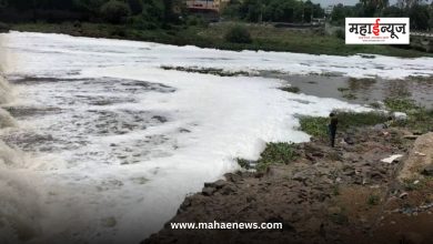 At the mouth of Ashadhi Vari, the river Indrayani became polluted, the riverbed became foamy