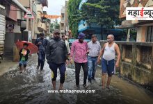 Vigilance of MLA Mahesh Landge during natural calamities