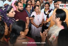 Neelam Gorhe's visit to the flood affected area of ​​Pune city