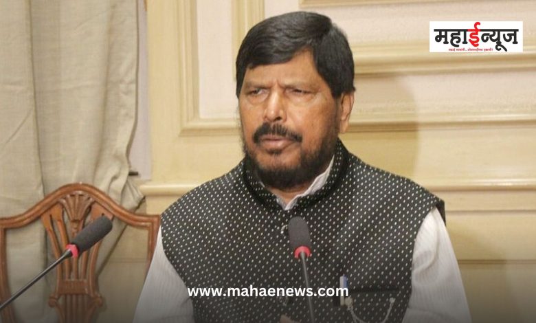 Ramdas Athawale said that India needs a 'Hum do Hamare Ek' law