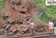 Ratnagiri, rain, hit, hit, Konkan, heavy rains, landslides, trains, traffic, impacts,