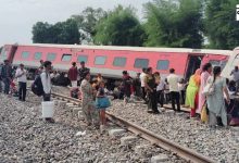 Uttar Pradesh, Gonda, Railway, Accident, Dibrugarh, express, four, persons, death,
