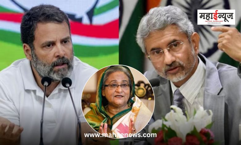 Rahul Gandhi raised the question that Sheikh Hasina is in India