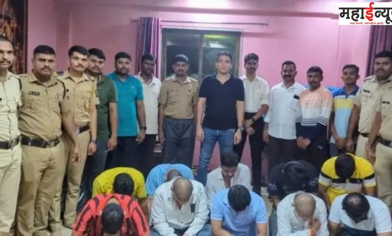 Vehergaon, gambling, hideout, raid, Drugs, drugs, gambles, rs 1.5 crore, valuables, seizures,