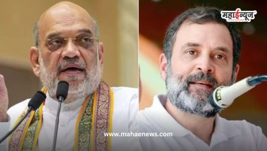 Amit Shah said that it is the habit of Congress to stand behind those who break the country