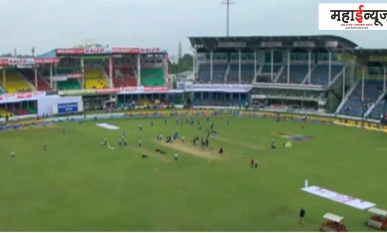 test, match, minute, start, Kanpur, Green, Park, Strong, Rain, Sports, Delay,