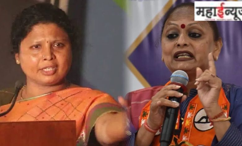 Yamini Jadhav, Burkha, Allotment, Reply, Sushma Andhare, Tika, Shiv Sena, know,
