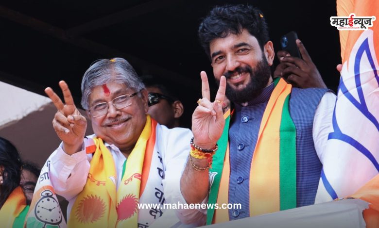Chandrakant Patil said that Kothrudkar will elect me with a large majority this year