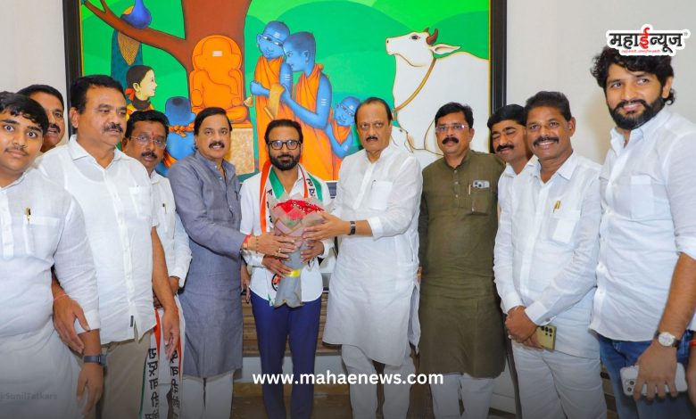 Dnyaneshwar Katke joins Ajit Pawar's NCP