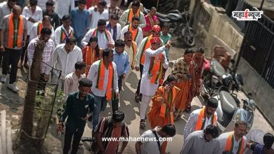 Shri Ganesha of Mahayutti's candidate Shankar Jagtap's campaign