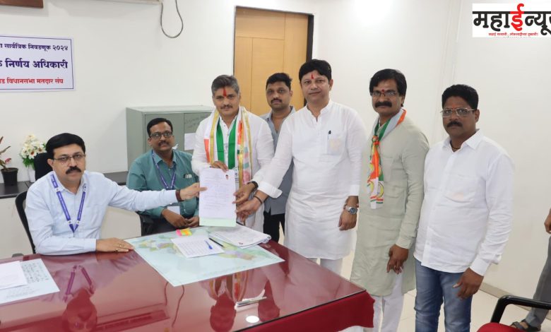Shakti, Exhibition, Maha Vikas, Aghadi, Rahul Kalate, Application, Filing, Mission, Assembly, Rally, Youth, Participation,