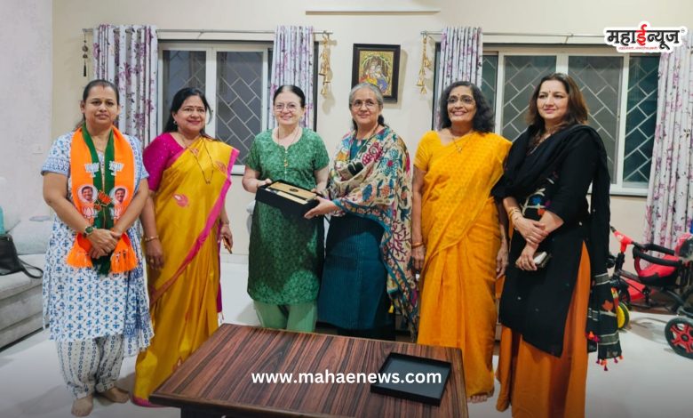 Chandrakantdada Patil's wife participates in the campaign