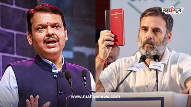 Devendra Fadnavis said that Rahul Gandhi is warning someone by showing the red constitution