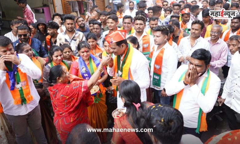 Thergaon villagers cheered for Shankar Jagtap's victory