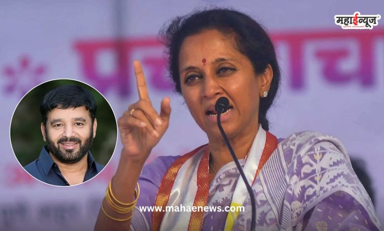 Supriya Sule said a notice to Sharad Pawar from Sunil Tingren