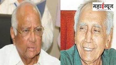 Sharad Pawar, Baba Adhav, visit, EVM, Scam, Allegation,