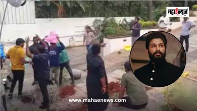 Stones pelted at actor Allu Arjun's house in Telangana, eight people detained