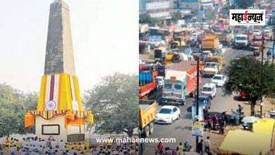 Traffic changes on Pune-Ahilyanagar highway on the occasion of Vijaystambh salute program