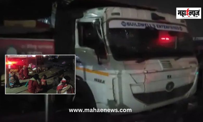 Dumper crushes 9 people in Pune's Wagholi, three die