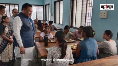 Social Justice Minister Sanjay Shirsat visits hostel in Moshi