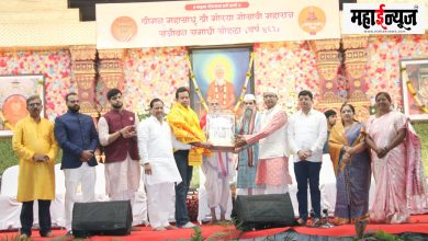 Shri Morya Gosavi, Maharaj, Jeevan, Gaurav, Puraskar, Shri Ganesh, Ashirwad, Senior, scientist, Dr. Raghunath Mashelkar, Lifetime Achievement, Award, Award,