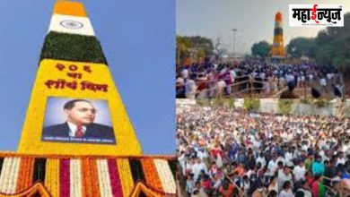 Koregaon, Bhima, Victory, Column, Greeting, Lakh, Follower, Crowd, Phul, Ashok Chakra, Bharat Ratna, Dr. Babasaheb Ambedkar, Constitution, Oil Painting,