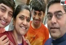 Renuka Shahane, yours, both, child, spot,