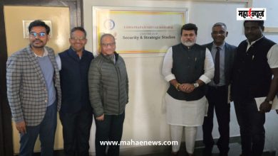 Minister Uday Samant visits Chhatrapati Shivaji Maharaj Study Centre in JNU